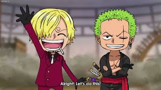 Chibi Sanji and Zoro | One Piece Episode SP6 English Sub screenshot 5