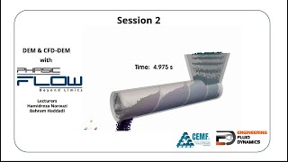 2. DEM and CFD-DEM with PhasicFlow - Lecture 2 (Basics of DEM, advanced simulation)