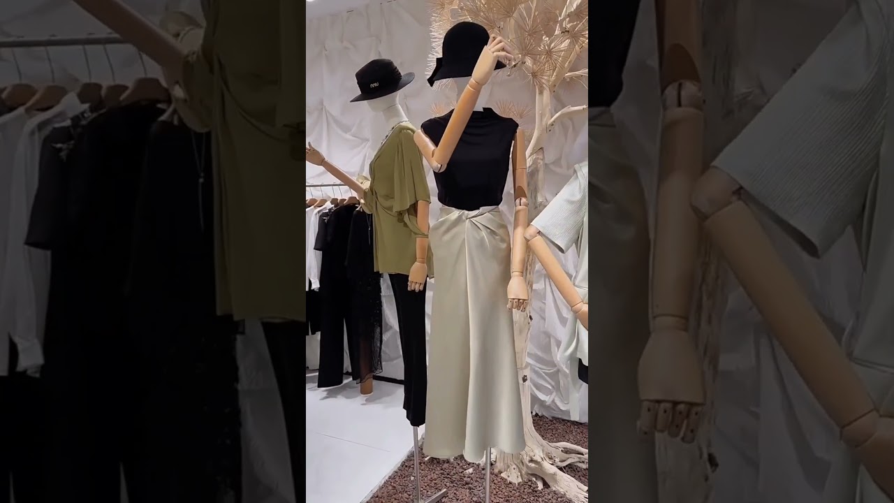 How To Use Jelimate Half Body Female Mannequin Torso To Make Clothing Display In Clothing Stores?