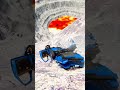 Police car Vs Giant Lava Pit #53 #shorts #beamngdrive