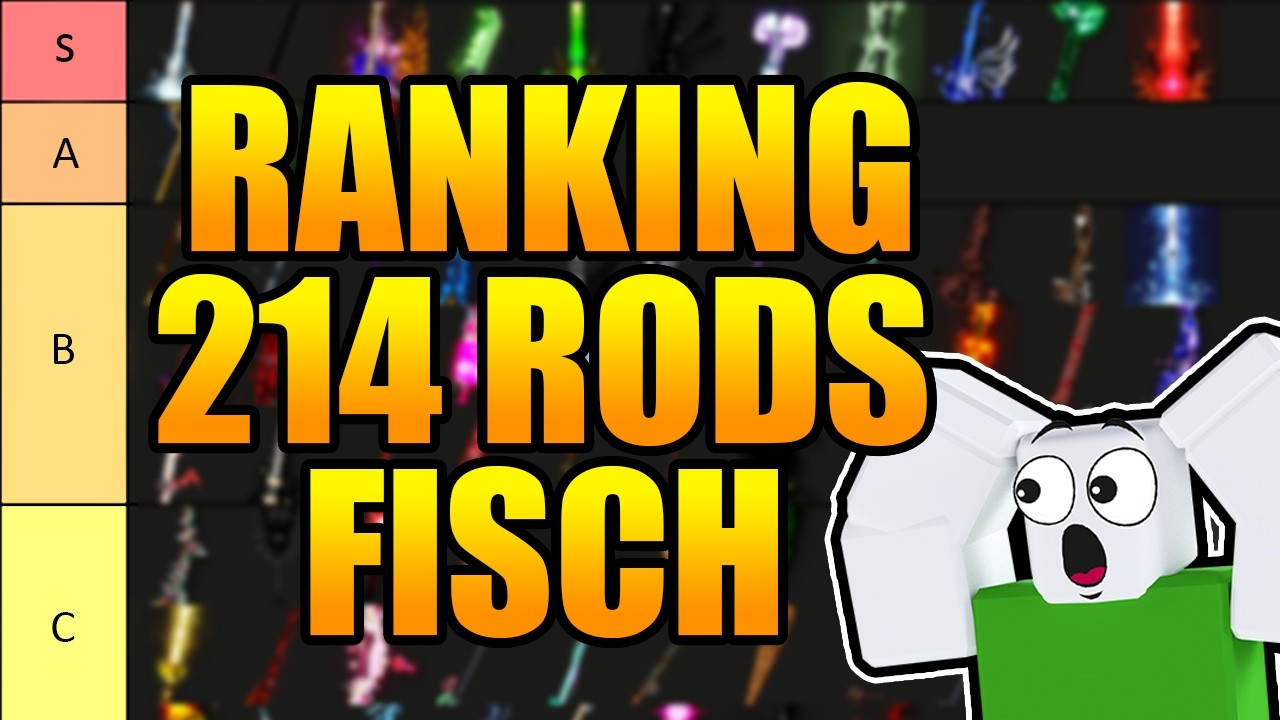 Fish Rods Tier I RANKED ALL 214 FISHING RODS IN FISCH!🤯(TIER LIST) - YouTube