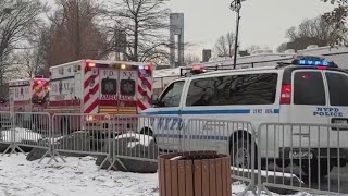 Security guard stabbed outside migrant shelter: NYPD