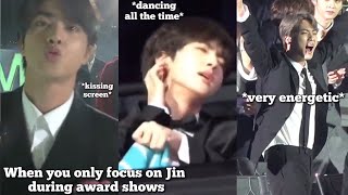 when you only focus on jin during award shows