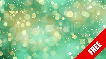 Free 4K Green Bokeh Glow – Soft Circle Particle Stock Footage
