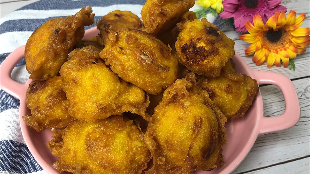 Cempedak Goreng Rangup Tanpa Tepung Beras | Crispy and Crunchy Cempedak Fritters