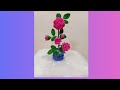 كروشيه باقه ورد زهريه ورد شيك جدا