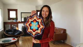 : How I make Mandala Ojos de Dios (God's Eyes)