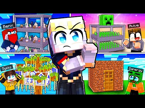 Wer BAUT die BESTE MINECRAFT HELDEN GEHEIM BASE und MOB/XP FARM!
