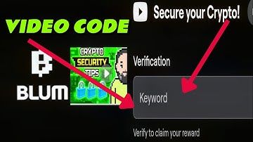 Secure Your Crypto! Blum | Secure Your Crypto Blum Code | Secure Your Crypto Youtube  Keyword Video