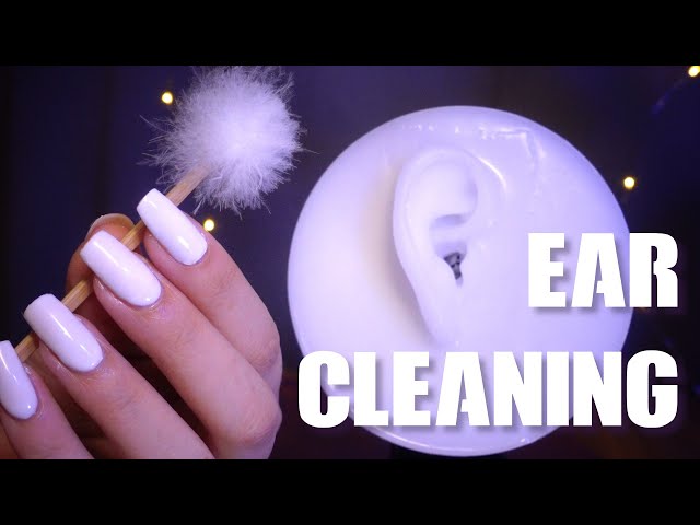 ASMR Deep Ear Cleaning 번갈아 귀청소 (No Talking) w/ Cotton swab, Metal, Bamboo & Feather Picks