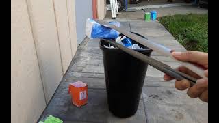 Post Winter Trash Day with Mini Bins