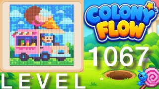 Colony Flow Level 1067 walkthrough (Hard) Solution 