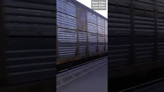 Cn E275 Autorack Train Cn 2276 & Cn 3928 Locomotives Sarnia Ontario