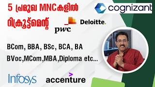 TOP MNCs HIRING FRESHERs-ACCENTURE,PWC,INFOSYS,COGNIZANT,DELOITTE|CAREER PATHWAY|Dr.BRIJESH JOHN screenshot 5