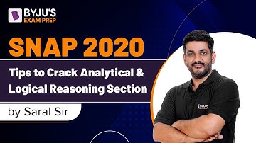 SNAP 2022 | Best Tips to Crack SNAP Analytical & Logical Reasoning Section | BYJU