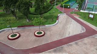 202500919005珠海香洲大道长沙圩航拍（华发城建未来荟,万科城商业街,珠海城轨明珠站,金琴快线）