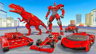 Tank Robot Car Game  – Robot Dinosaur Games  - Android Gameplay (( 8X GAMER )) screenshot 5