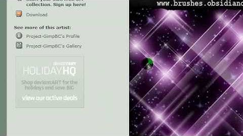 How to Download and Add GIMP Brushes on Windows XP