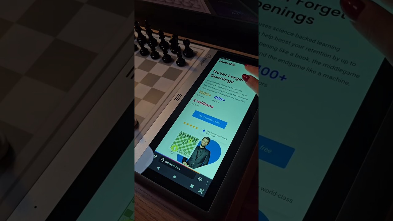 Chessable + Chessnut EVO 