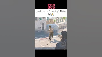 Cs2 cheaters 🤣 are very pro bro | #cs2 #shortsfeeds
