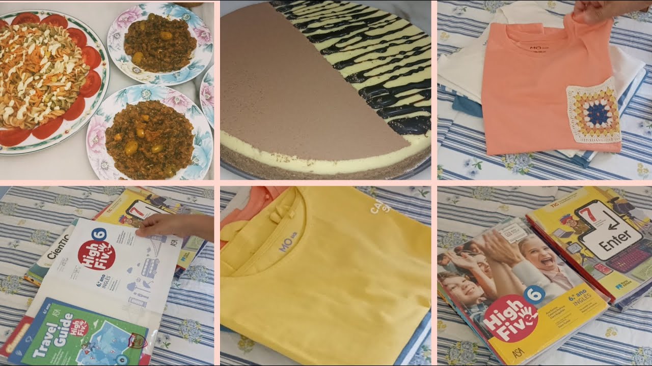 تحضيرات الدخول المدرسي/ كيكة باردة منعشة / غديوة صيفية خفيفة ضريفة /همزة في ملابس الأطفال