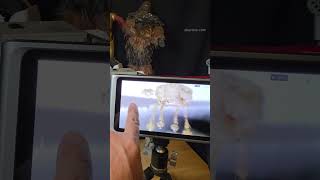 First Gaussian Splat Scan — Animatronic Robot with AiScan O1 | 3D Scanner Test #gaussiansplatting