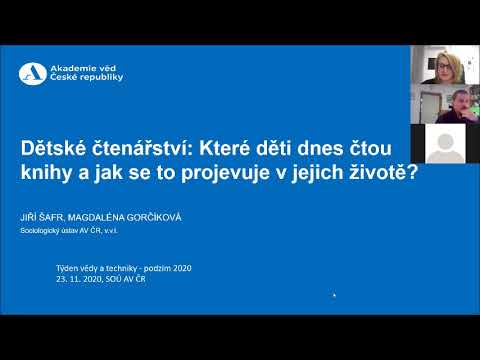 Video: Co je to dialogické čtení?