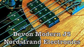 Devon J5 Modern Bass With Nordstrand Electronics