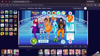 Princess Winter Olympic Adventure 1 ETMHtml5games🎮 screenshot 3