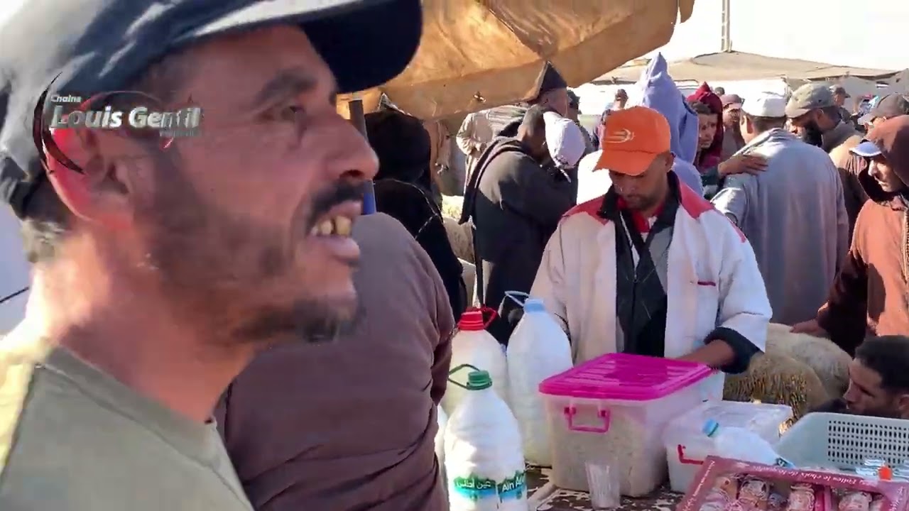 ‎جولة صباحية في سوق خميس زيمة بالشماعية إقليم اليوسفية