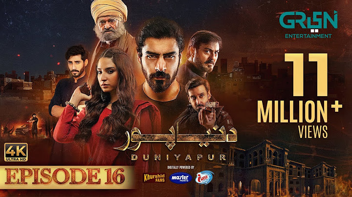 DuniyaPur Episode 16 [ENG CC] Khushhal Khan - Ramsha Khan - Nauman Ijaz | 8th Jan 2025 | Green Tv