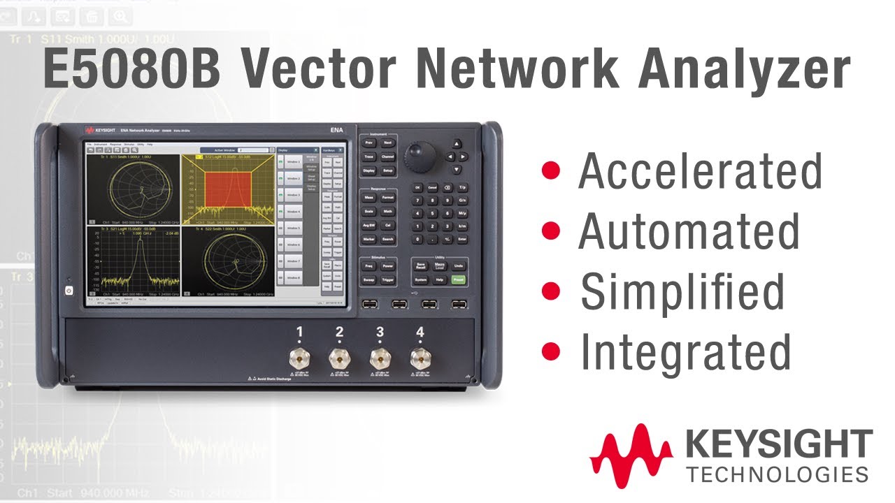 Keysight E5071C Vector Network Analyzer Rentals