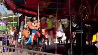 Ava's first Carousel ride