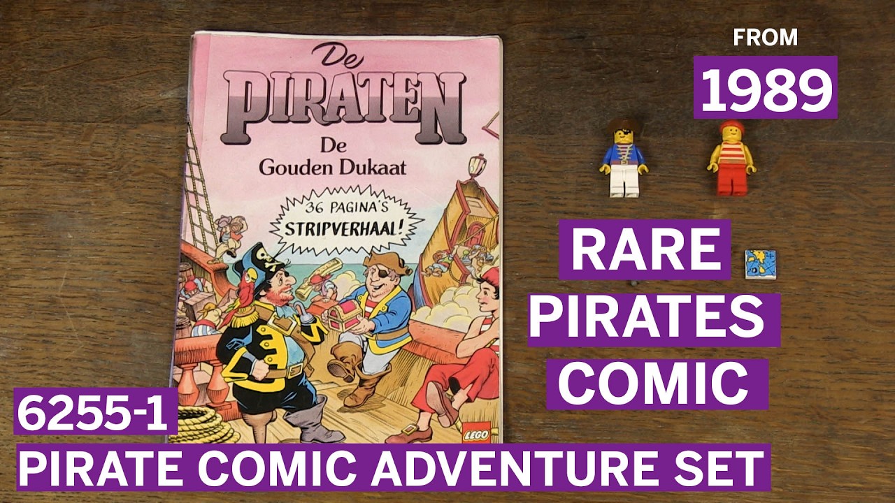 LEGO Pirate Comic Adventure Set 6255 (1989) — A Forgotten Pirates