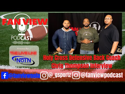 Former Nicholls St. All-American & Holy Cross DB Coach Chris Thompson