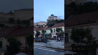 An Evening In Old Town Trenchin Slovakia slovakia trenchin cyrillandmethodiusroute glagolica