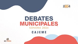 Debate Municipal Cajeme 2024