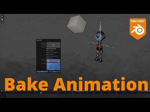 Blender - How to Bake Animation