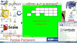 Brick Breaker Game Project  | Java Swing Netbeans  | By Pankaj Panjwani