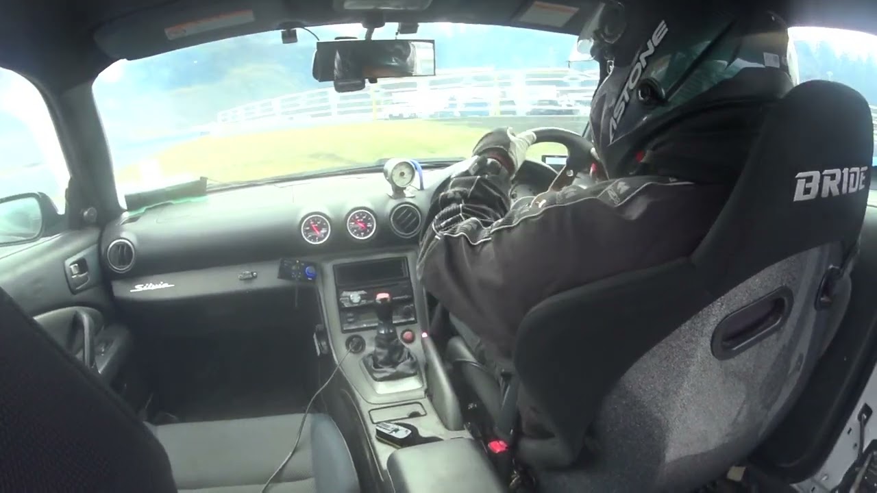 25年12月27日　ペガサス走行会　茂原TC　MOBARA　TWIN　CIRCUIT　ドリフト車載　DRIFT　ON　BOARD　シルビアS15R