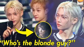 Stray Kids' Felix trends worldwide as the Beautiful 'blonde guy' | Priceless reaction after winning
