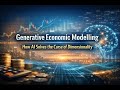 Generative Economic Modelling. How AI Solves the Curse of Dimensionality in Modern Economics