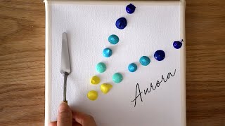 Download Lagu Aurora Painting Tutorial | Northern Lights Forest | Acrylic painting for beginners #78 MP3