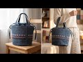 👜You Won’t Believe How Easy This Stylish Bag Is to Sew! 😱