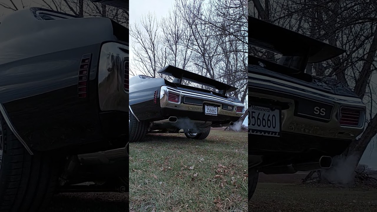 Part 2 Engine rev - 1970 SS Chevelle LT5  ZR1 Supercharged 755 hp IRS  Heidts rearend