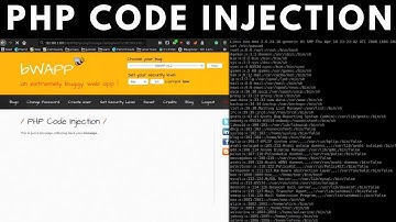 System Hacking   PHP Code Injection
