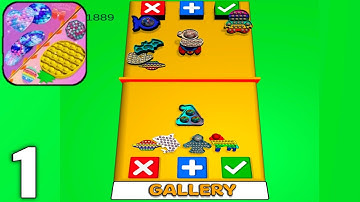 Fidget Trading ! Pop it fidget toy 3d ASMR - Gameplay Walkthrough Part 1 All Levels (Android & iOS)