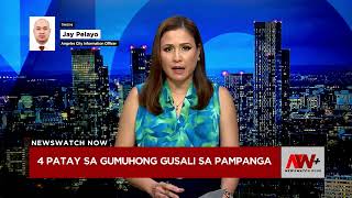 4 patay sa gumuhong gusali sa Pampanga