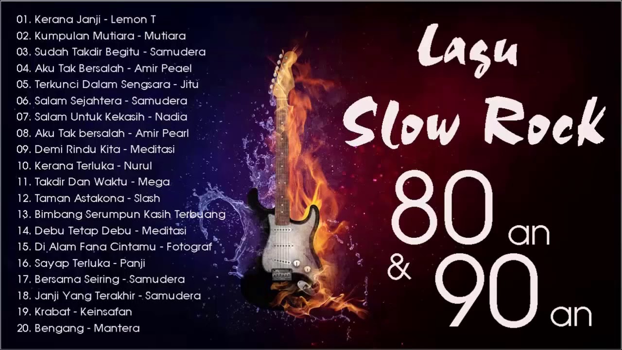 Lagu Slow Rock Malaysia Terbaik 2020  Lagu Lama Malaysia Terpopuler