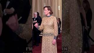 Sigourney Weaver was picture perfect at the 2026 #Oscars #Glambot. 😍